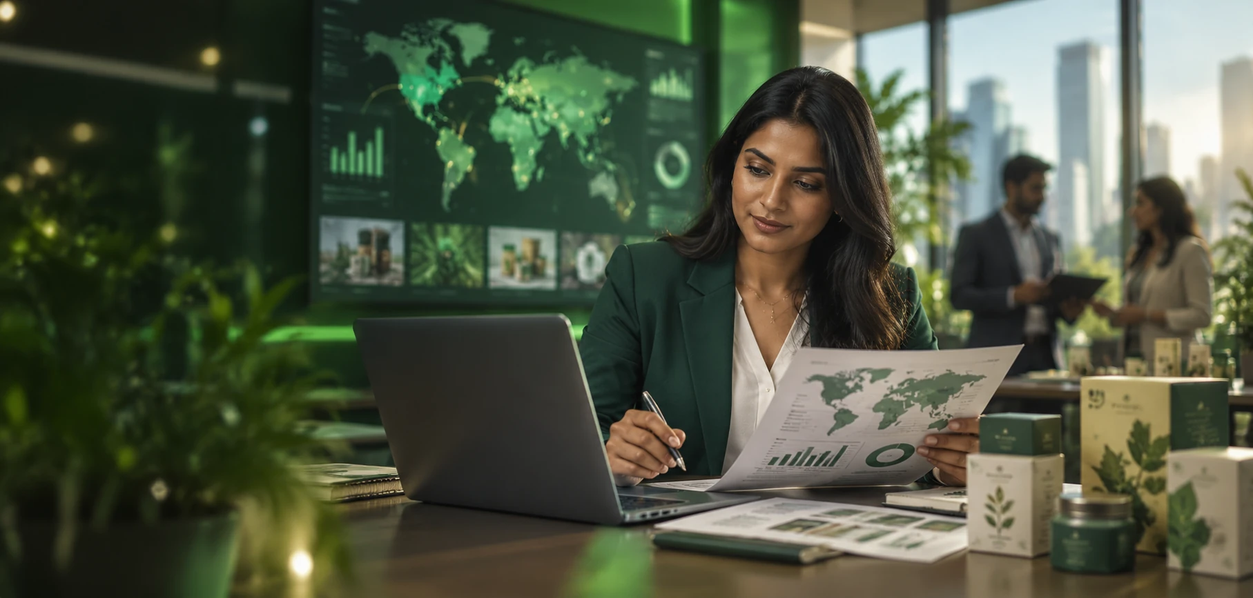 Business Management background