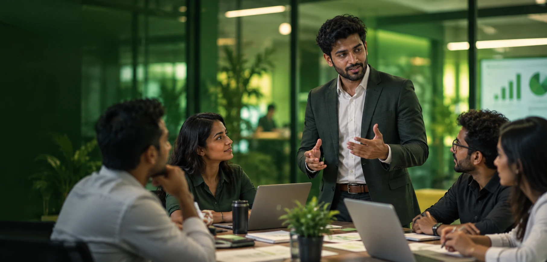Business Management background