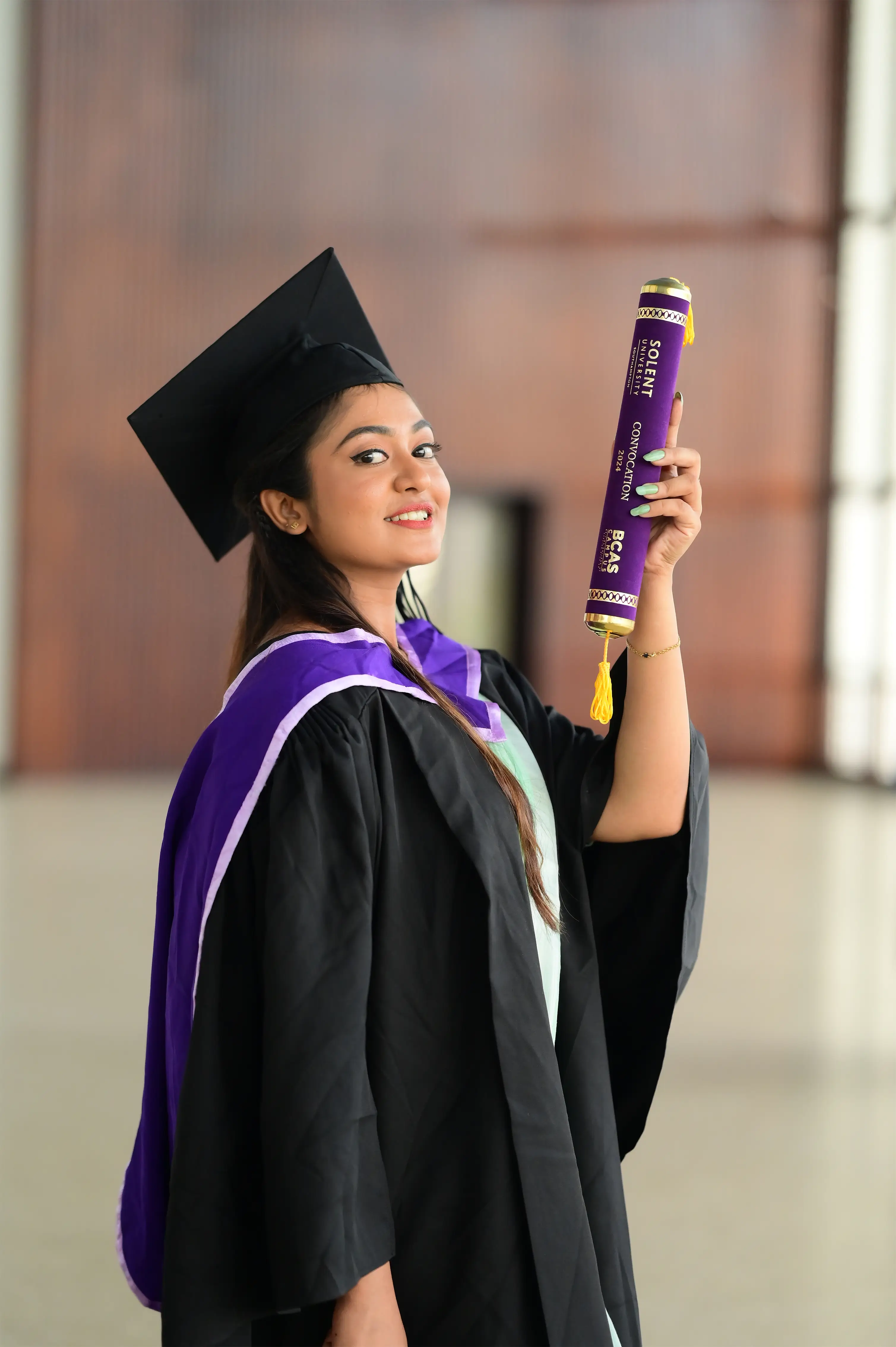 Students on the BCAS Campus programmes page